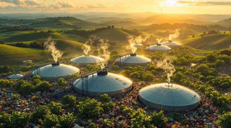 Biogas: Erneuerbare Energie aus organischen Abfällen